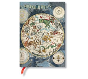 Bild von Notes Flexis Celestial Planisphere Midi Lined