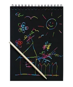 Obrazek Notes wydrapywanka tęczowa A4