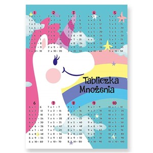Bild von DWUSTRONNA PLANSZA/ŚCIĄGA A4 UNICORN