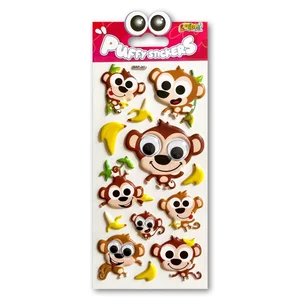 Bild von Naklejki puffy Monkey Eyes