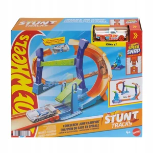 Bild von MATTEL® Hot Wheels Stunt Tracks - Corkscrew Jump Champion