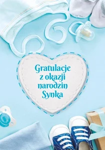 Obrazek Karnet Narodziny 3D-66