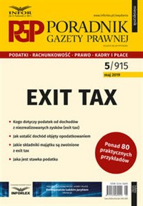 Bild von Exit Tax Poradnik Gazety Prawnej 5/2019
