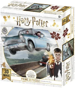 Obrazek Puzzle 3D 300 magiczne Harry Potter Ford Anglia