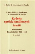 Kodeks spó... - Stanisław Sołtysiński, Andrzej Szajkowski, Andrzej Szumański, Janusz Szwaja - buch auf polnisch 