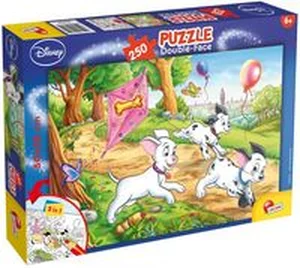 Obrazek Puzzle dwustronne plus 101 Dalmatyńczyków 108