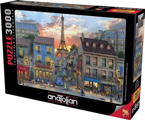Bild von Puzzle 3000 Ulice Paryża