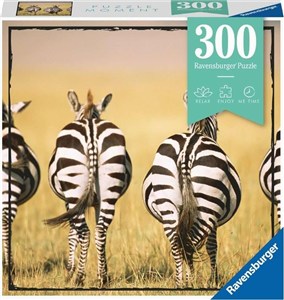 Bild von Puzzle Moment 300 Zebra