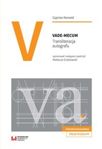 Obrazek Vade-mecum Transliteracja autografu
