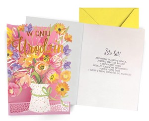 Obrazek Karnet Urodziny