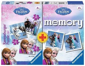 Bild von Puzzle + Memory Frozen