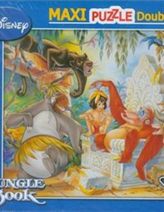 Bild von Puzzle dwustronne Maxi 108 Disney Jungle Book