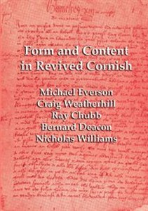 Bild von Form and Content in Revived Cornish Reviews and essays in criticism of Kernowek Kemyn