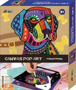 Obrazek Płótno pop art pies
