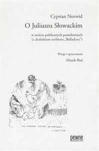 Bild von O Juliuszu Słowackim