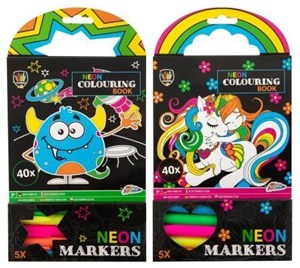 Bild von Kolorowanka neonowa Jednorożec