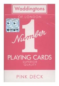 Bild von Karty do gry Waddingtons Pink Deck wersja angielska