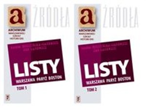 Bild von Listy Warszawa. Paryż. Boston