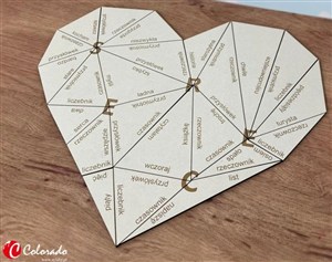 Bild von Serce części mowy