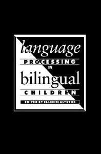 Obrazek Language Processing in Bilingual Children