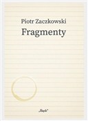 Polnische buch : Fragmenty - Piotr Zaczkowski