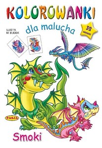 Obrazek Kolorowanki dla malucha Smoki