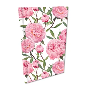 Obrazek Notes A5 kratka Soft Touch Peonie