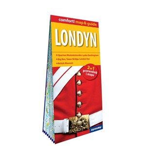 Obrazek Londyn laminowany map&guide 2w1 przewodnik i mapa