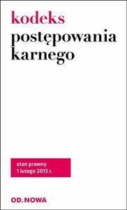 Obrazek Kodeks postępowania karnego