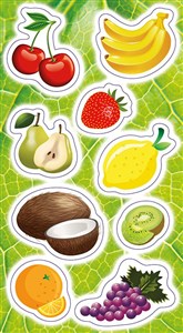 Obrazek Naklejki Owoce
