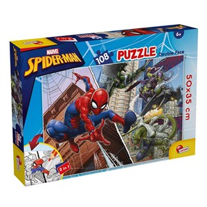 Obrazek Marvel Puzzle Double-Face Plus 108 Spider-Man