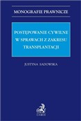 Postępowan... - Justyna Sadowska dr - Ksiegarnia w niemczech