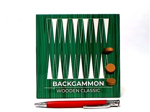 Bild von Wooden Classic Backgammon