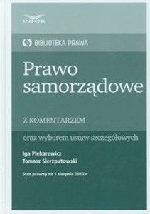 Bild von Prawo samorządowe  Biblioteka Prawa z komentarzem oraz wyborem ustaw szczegółowych