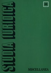 Bild von Studia Iuridica 68 Miscellanea
