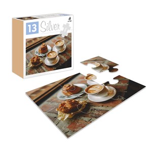 Bild von PUZZLE 6 EL. SILVER KAWA I CIASTKo