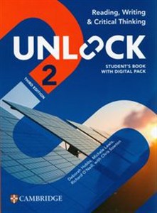 Obrazek Unlock 2 Reading, Writing and Critical Thinking Student's Book with Digital Pack
