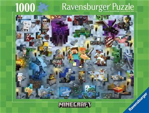 Bild von Ravensburger, Puzzle 1000: Minecraft Challenge