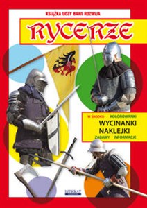 Bild von Rycerze Kolorowanki, wycinanki, naklejki, zabawy, informacje