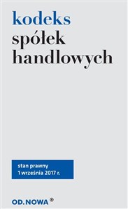 Obrazek Kodeks spółek handlowych