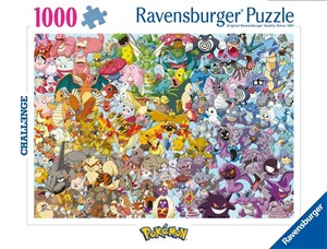 Obrazek Ravensburger, Puzzle 1000: Challenge Pokemon (12000460)