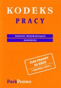 Bild von Kodeks Pracy Przepisy wprowadzające. Skorowidz.
