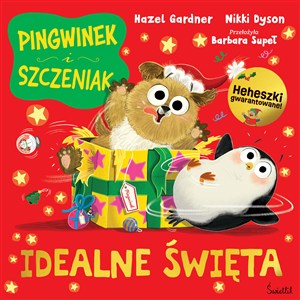 Obrazek Idealne święta Pingwinek i szczeniak