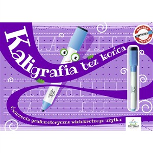 Bild von Kaligrafia bez końca Ćwiczenia grafomotoryczne wielokrotnego użytku.