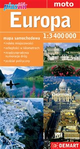 Bild von Europa mapa samochodowa 1:3400 000
