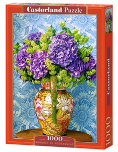 Obrazek Puzzle 1000 Bouquet of Hydrangeas C-104352