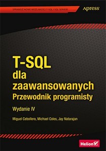 Obrazek T-SQL dla zaawansowanych Przewodnik programisty