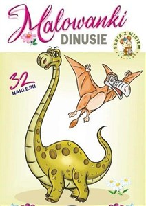 Obrazek Dinusie. Malowanki