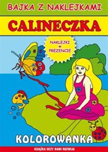 Obrazek Calineczka Bajka z naklejkami