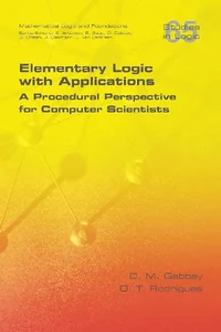 Bild von Elementary Logic with Applications: A Procedural Perspective for Computer Scientists (Logic (Yellow))